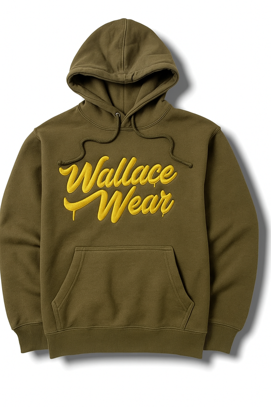 Olive and Tan Hoodie