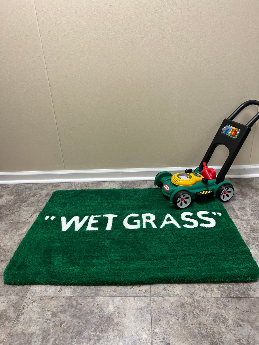 Wet Grass Rug – WALLACE WEAR LLC