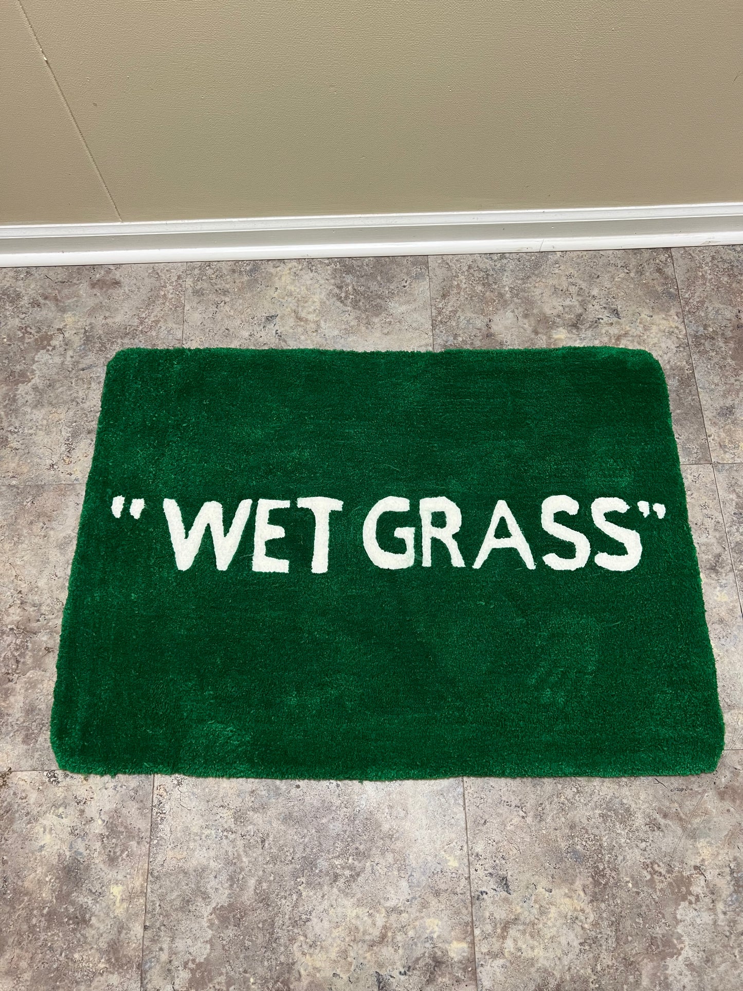 Wet Grass Rug