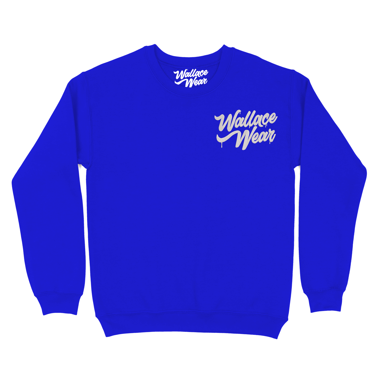 Embroidered Chest Logo Crew