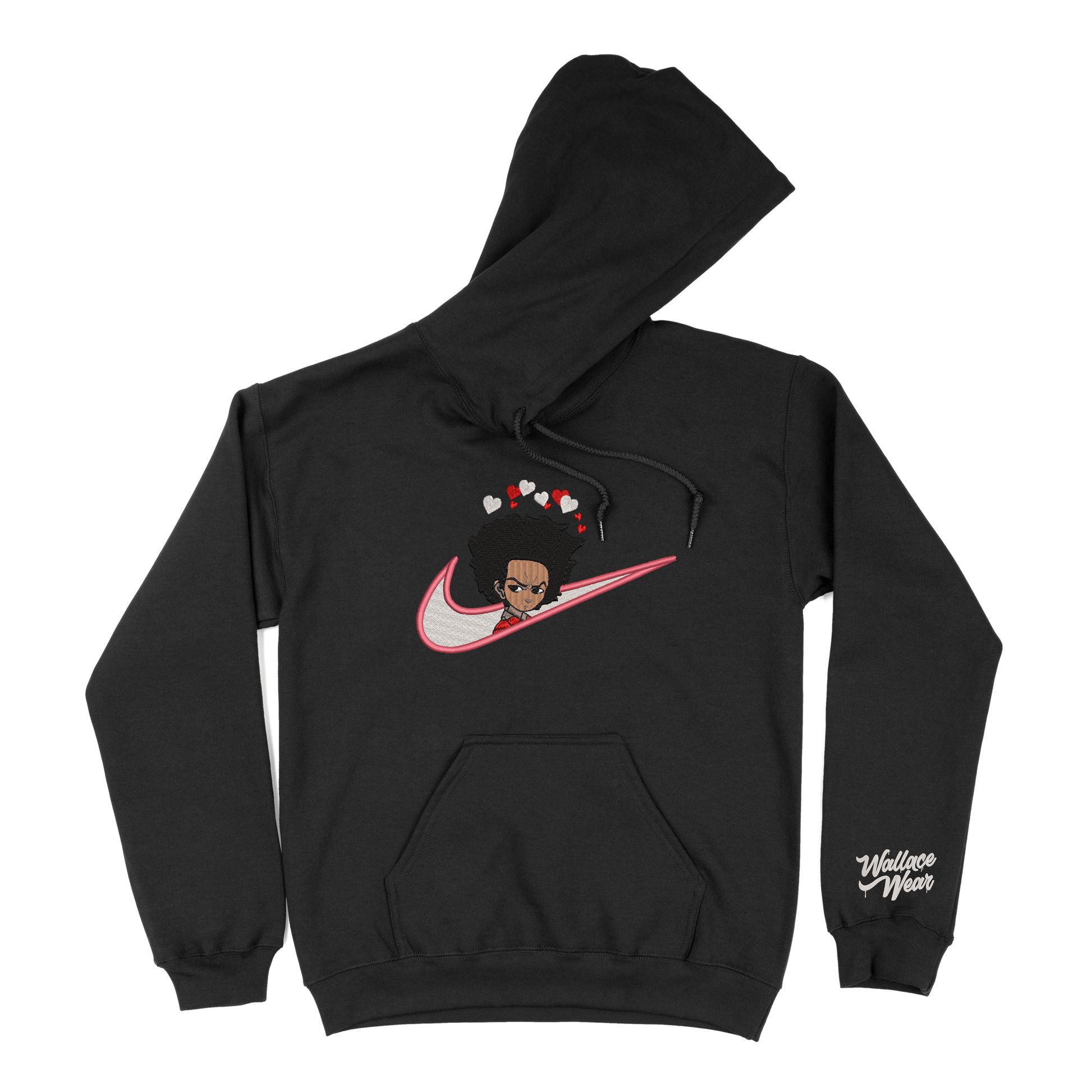Huey Check Hoodie WALLACE WEAR LLC